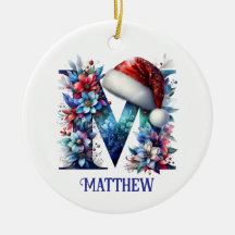 Mijn naam kerst ornament