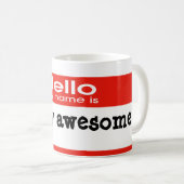 Mijn naam koffiemok (Voorkant rechts)