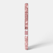 Mijn naam op Roos Gold Samsung Galaxy Hoesje (Linkerkant)