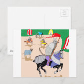 Mijn nacht in de schaduw van Armor Briefkaart (Voorkant / Achterkant)