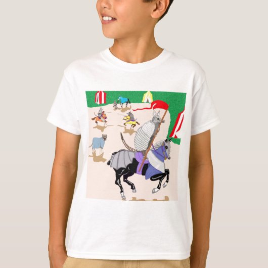 Mijn nacht in de schaduw van Armor T-shirt (Voorkant)