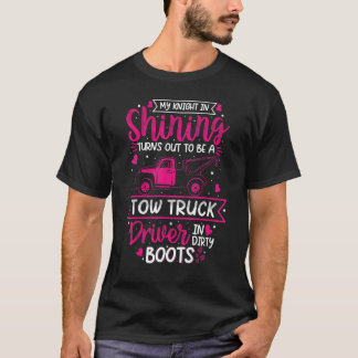 Mijn nacht in de schaduw van de vrachtwagenchauffe t-shirt