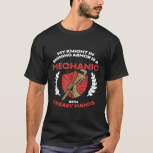 Mijn nacht in het schenen van Armor is een mechani T-shirt