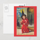 Mijn nacht uit, Halloween Briefkaart (Voorkant / Achterkant)