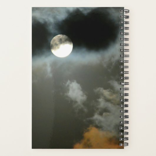 Mijn nachts zijn volle maan planner (Achterkant)