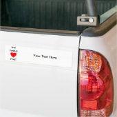 mijn nana houdt van me bumpersticker (Op Truck)