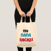 Mijn Nana Rocks T-shirts en cadeautjes Tote Bag (Voorkant (product))