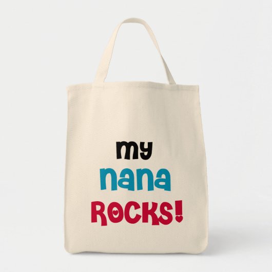 Mijn Nana Rocks T-shirts en cadeautjes Tote Bag (Voorkant)