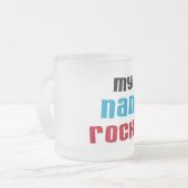 Mijn Nani Rocks T-shirts en cadeautjes Matglas Koffiemok (Voorkant links)