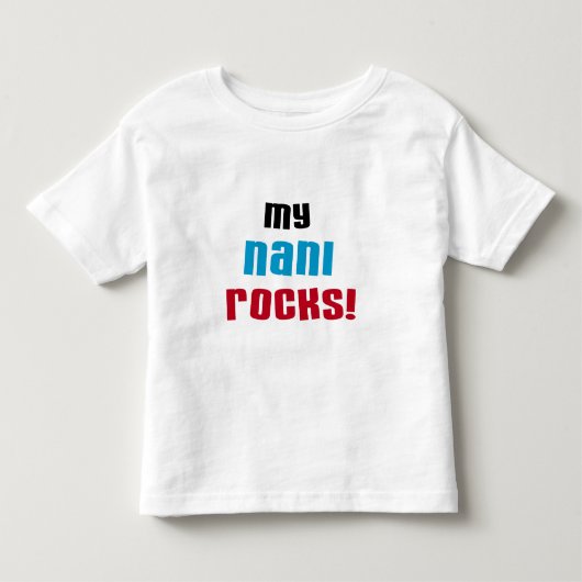 Mijn Nani Rocks T-shirts en geschenken (Voorkant)