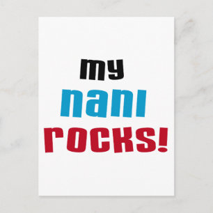 Mijn Nani Rocks T-shirts en geschenken Briefkaart