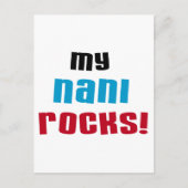 Mijn Nani Rocks T-shirts en geschenken Briefkaart (Voorkant)
