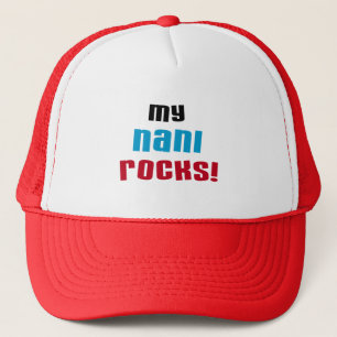 Mijn Nani Rocks T-shirts en geschenken Trucker Pet