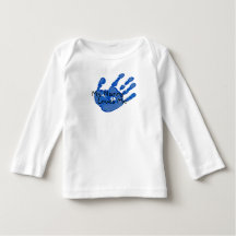 "Mijn nanny houdt van me"-blauw