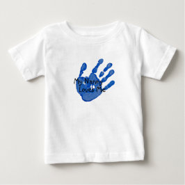 "Mijn nanny houdt van me"-blauw