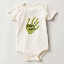 "Mijn nanny houdt van mij"-groen