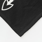 Mijn neef is au-some autisme bewustzijn maand onde fleece deken (Hoek)