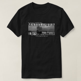 Mijn neef is een gecertificeerde Mayflower Descend T-shirt