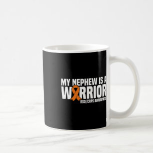 Mijn neef is een krijger Oranje lint RSDCRPS Aware Koffiemok