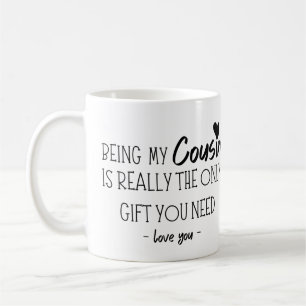 Mijn neef of nicht zijn is echt het enige geschenk koffiemok