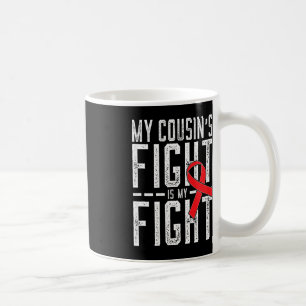 Mijn neef's Fight is mijn strijd tegen bloedkanker Koffiemok