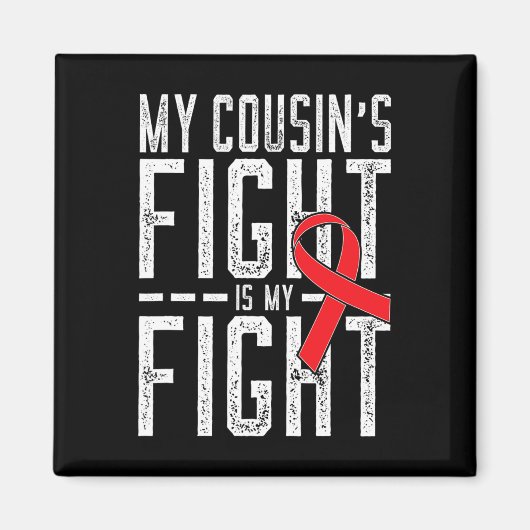 Mijn neef's Fight is mijn strijd tegen bloedkanker Magneet (Voorkant)