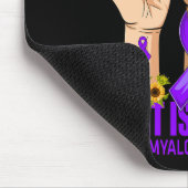 Mijn neef's gevecht is mijn gevecht Fibromyalgie A Muismat (Hoek)