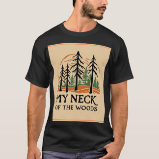 Mijn nek van de Bossen Basic T-shirt