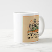Mijn nek van de Bossen Jumbo Mok (Voorkant rechts)