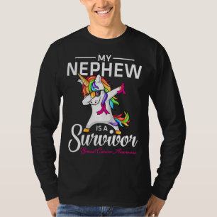 Mijn NEPHEW is een overlevende borstkankerverwekke T-shirt