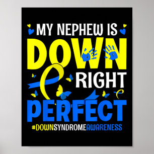 Mijn Nephew is helemaal onderaan perfect syndroom Poster
