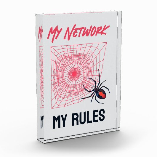 Mijn netwerk, mijn regels, grappige IT Fotoblokken (Links)
