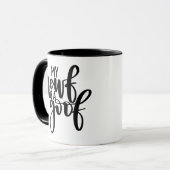 Mijn Newf is een Goof - Newfoundland Dog Mok (Voorkant links)