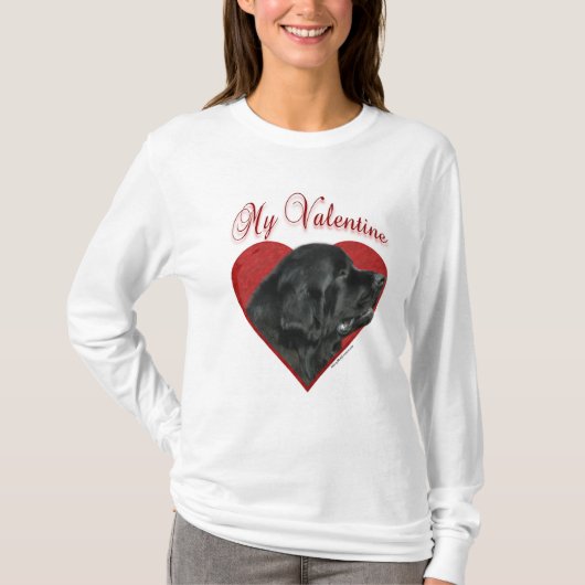 Mijn Newfoundland Valentijn T-shirt (Voorkant)