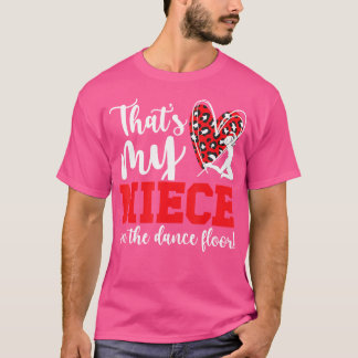 Mijn nicht danst tante van een danseres tante dans t-shirt