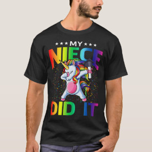 Mijn nichtje deed het Afstuderen Afgestudeerd Unic T-shirt