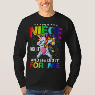 Mijn nichtje deed het en ze Afstuderen Unicorn. T-shirt