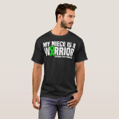 Mijn nichtje is een Warrior Cerebral Palsy Awarene T-shirt (Voorkant volledig)
