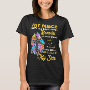 Mijn nichtje liet me mooie herinneringen achter ha t-shirt