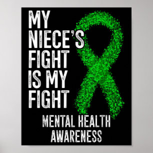 Mijn nichtjes vechten tegen mijn geestelijke Aware Poster