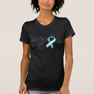 Mijn Niece an Angel - Cervical Cancer T-shirt