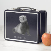 Mijn nieuwe BFF Ferret Metal Lunchbox (In situ)