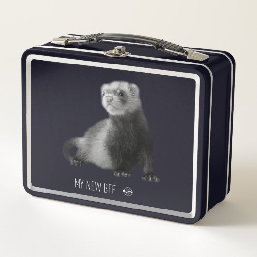 Mijn nieuwe BFF Ferret Metal Lunchbox (Voorkant)