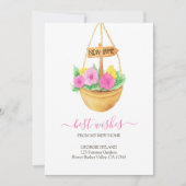  Mijn nieuwe Home Hanging Basket Movement Aankondiging (Voorkant)