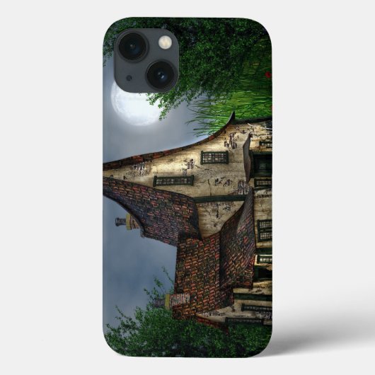 Mijn nieuwe huis 's nachts Case-Mate iPhone case (Achterkant)