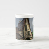 Mijn nieuwe huis 's nachts porselein kop (Voorkant)