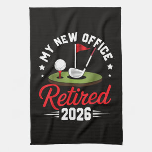 Mijn Nieuwe Kantoor Met Pensioen 2026 Golf Pensioe Theedoek