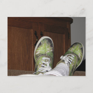 MIJN NIEUWE KEDS! BRIEFKAART