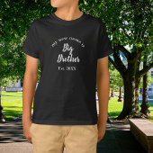 Mijn nieuwe naam is Big Brother New Big Brother Bl T-shirt