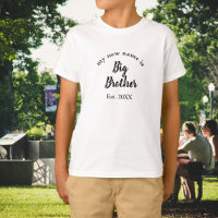 Mijn nieuwe naam is Big Brother New Big Brother T-